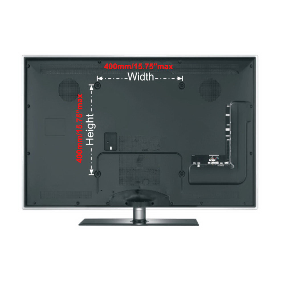 SLIM LCD LED PLASMA FLAT TV WALL MOUNT BRACKET SET 24 30 32 37 42 46 47 50 52 55